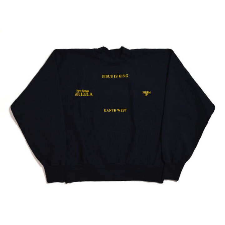 楽天市場】KANYE WESTKANYE WEST JESUS IS KING VINYL CREWNECK II  