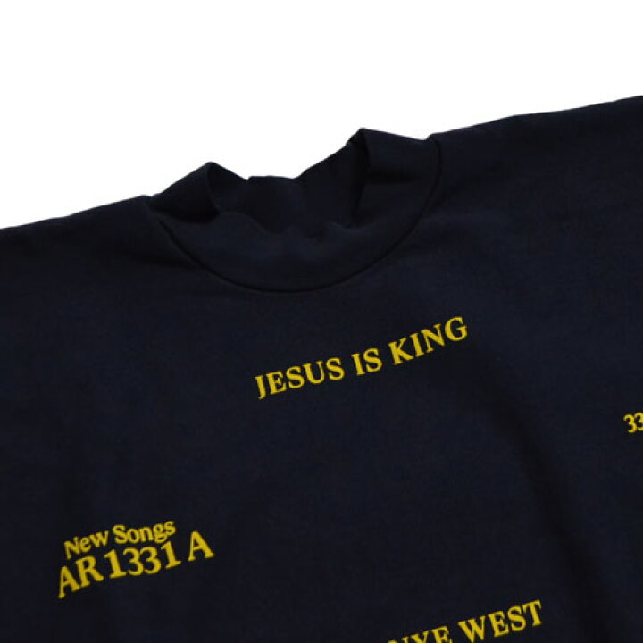 楽天市場】KANYE WESTKANYE WEST JESUS IS KING VINYL CREWNECK II  