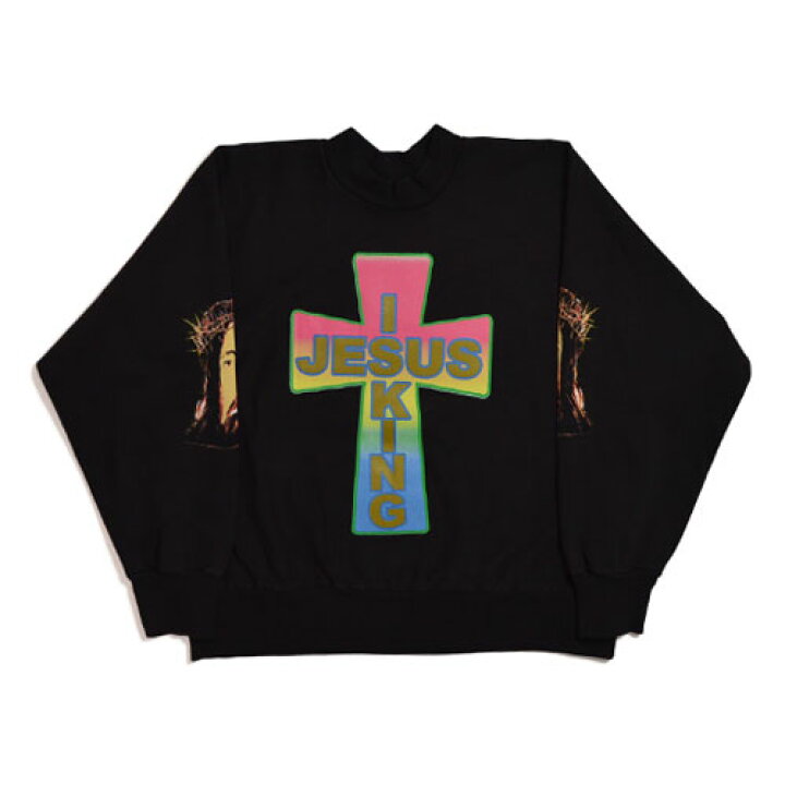 楽天市場】KANYE WESTAWGE FOR JIK CROSS CREWNECK IIカニエウエスト  