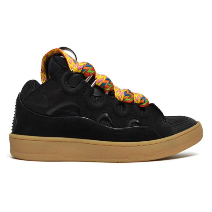 楽天市場】LANVIN PARISLEATHER CURB SNEAKERS / BLACKランバン  