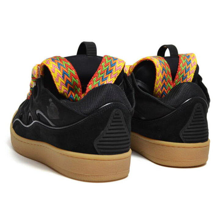 楽天市場】LANVIN PARISLEATHER CURB SNEAKERS / BLACKランバン 