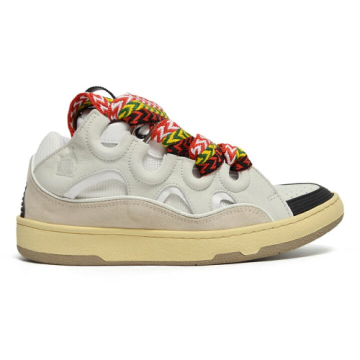 楽天市場】LANVIN PARISLEATHER CURB SNEAKERS / WHITEランバン  