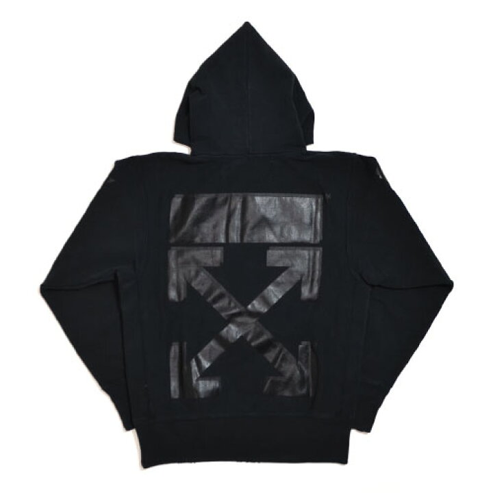 楽天市場】Off-WhiteCHAMPION HOODIE BLACK BLACKオフホワイト 