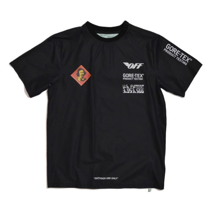 楽天市場】Off-WhiteGORETEX S/S TEE BLACK WHITEオフホワイト 