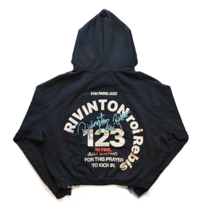 楽天市場】RRR 123 CVA PARIS HOODIEスエット プルオーバー パーカー 