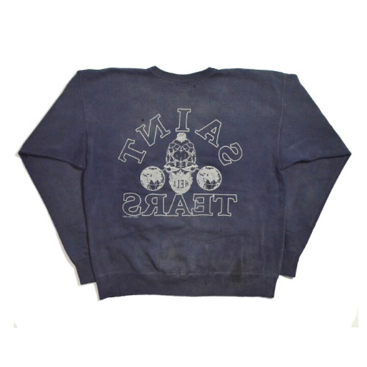 楽天市場】SAINT MxxxxxxSM×DNMTRS CREW SWEATSHIRT / NVYセント 