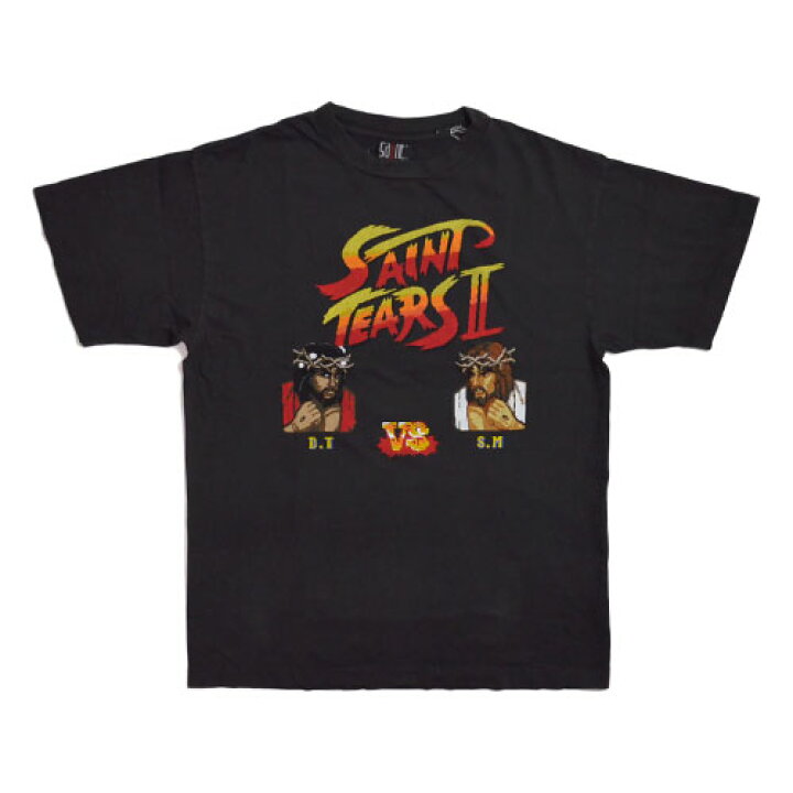 楽天市場】SAINT MxxxxxxSAINT TEARS II T-SHIRT / BLACKセント 