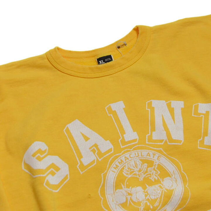 楽天市場】SAINT MxxxxxxSTT SWT SHIRTIRT STTRS LG YELLOWセント 