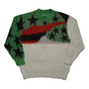 SAINT MxxxxxxSTT MOHAIR KNIT SWTER AF MULTIZg eBA[Y  X^[ w jbgSAINT MICHAEL Zg }CP