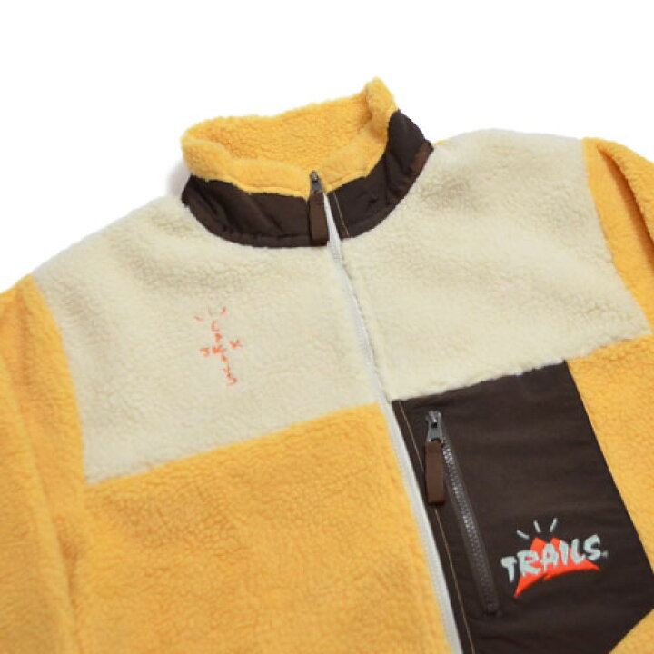 楽天市場】Travis ScottCACTUS TRAILS TRI-COLOR FULL-ZIP SHERPA  