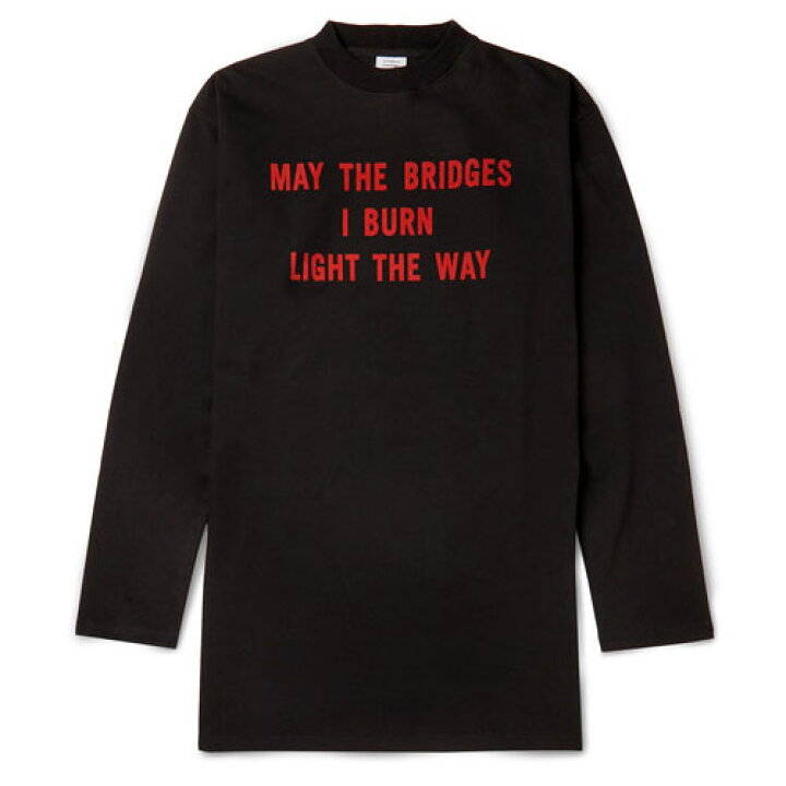 楽天市場】VETEMENTSOversized Printed Long T-Shirtヴェトモン 