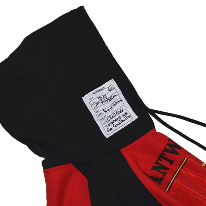 楽天市場】VETEMENTSX CHAMPION HOODIEヴェトモン チャンピオン コラボ  