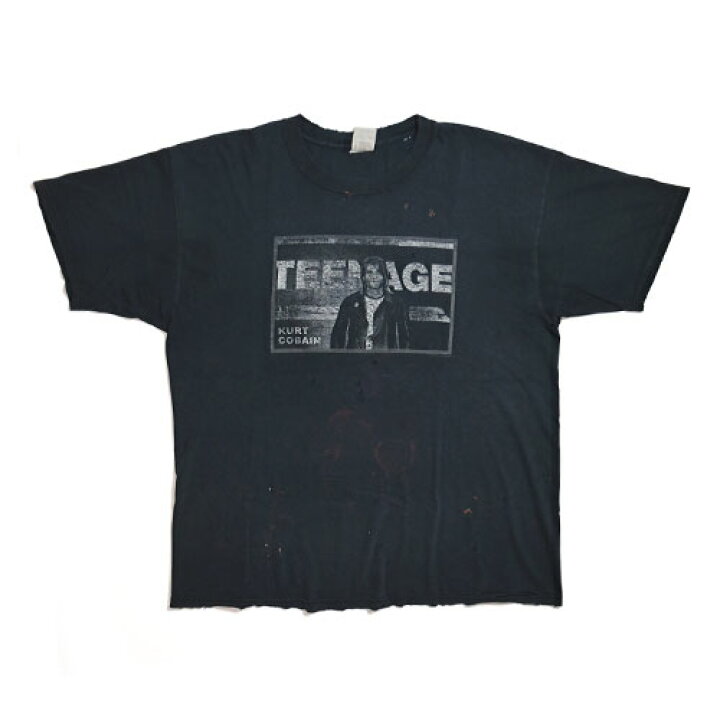 楽天市場】Kurt Cobain Teenage カート・コバーン Vintage T-shirt 