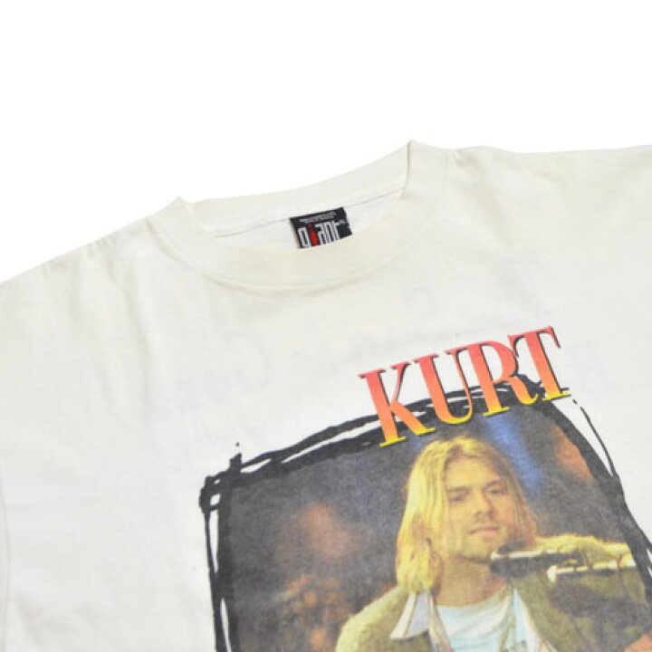 楽天市場】Kurt Cobain Unplugged カート・コバーン Vintage T-shirt 