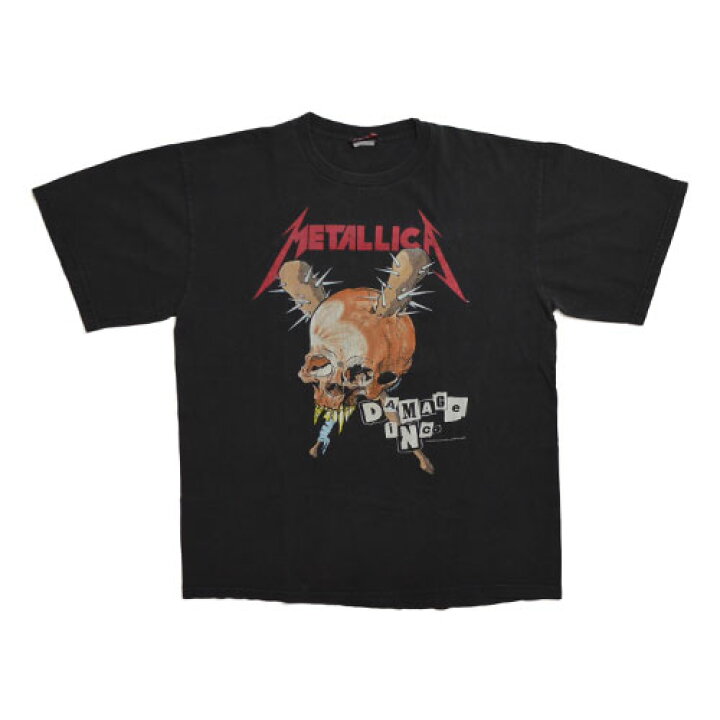 楽天市場】METALLICA DAMAGe iNc. TOUR Vintage T-shirt ヴィンテージ  