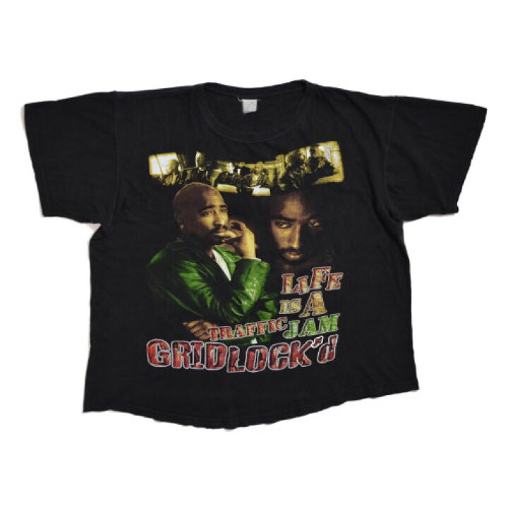 楽天市場】TUPAC LIFE IS A TRAFFIC JAM / MAKAVELI Vintage T-shirt  