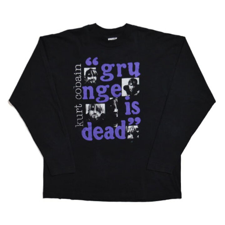 楽天市場】kurt cobain grunge is dead カート・コバーン Vintage Long 