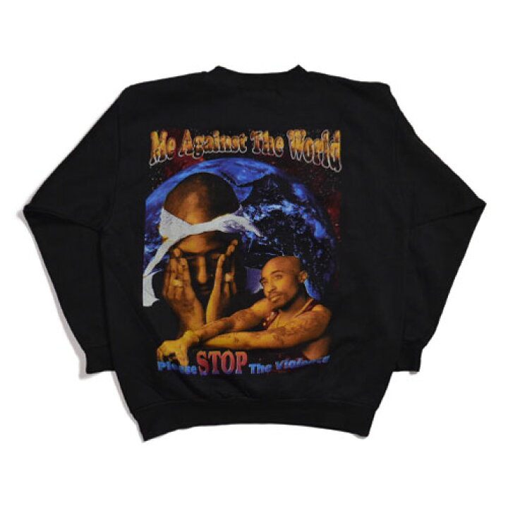 楽天市場】Tupac ALL EYES ON ME Sweat-Shirt Vintage Long Sleeve 
