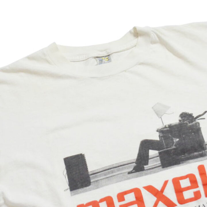 楽天市場】maxell Vintage T-shirt マクセル ヴィンテージ Tシャツ  