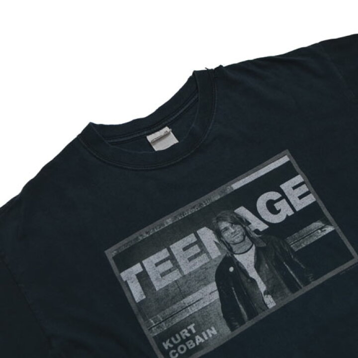 楽天市場】Kurt Cobain Teenage カート・コバーン Vintage T-shirt 