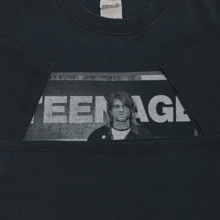 楽天市場】Kurt Cobain Teenage カート・コバーン Vintage T-shirt