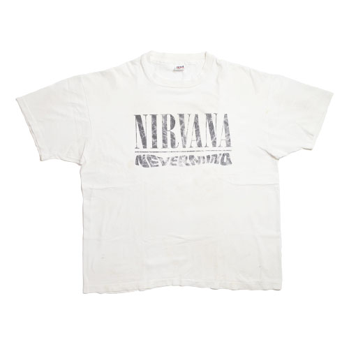 VINTAGE ITEMは古着特有のダメージや使用感が見受けられる場合が御座います NIRVANA NEVERMIND ニルバーナ ネバーマインド Vintage Tシャツ ヴィンテージ T-shirt ー品販売 古着 最大92％オフ