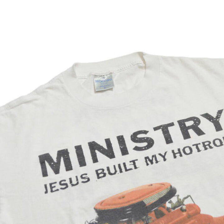 楽天市場】MINISTRY JESUS BUILT MY HOTROD ミニストリーVintage T 