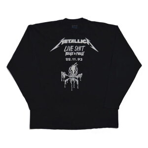 METALLICA LIVE SHIT BINGE & PURGE Vintage Long T-shirt ���B���e�[�W �����OT�V���c �Ò� ���^���J
