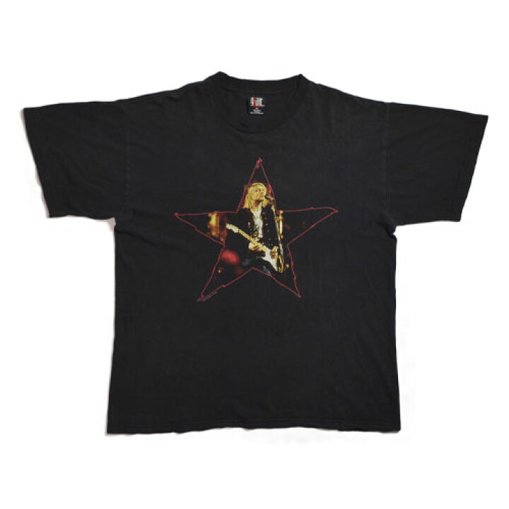 楽天市場】Kurt Cobain Star Graphicカート・コバーンVintage T-shirt 