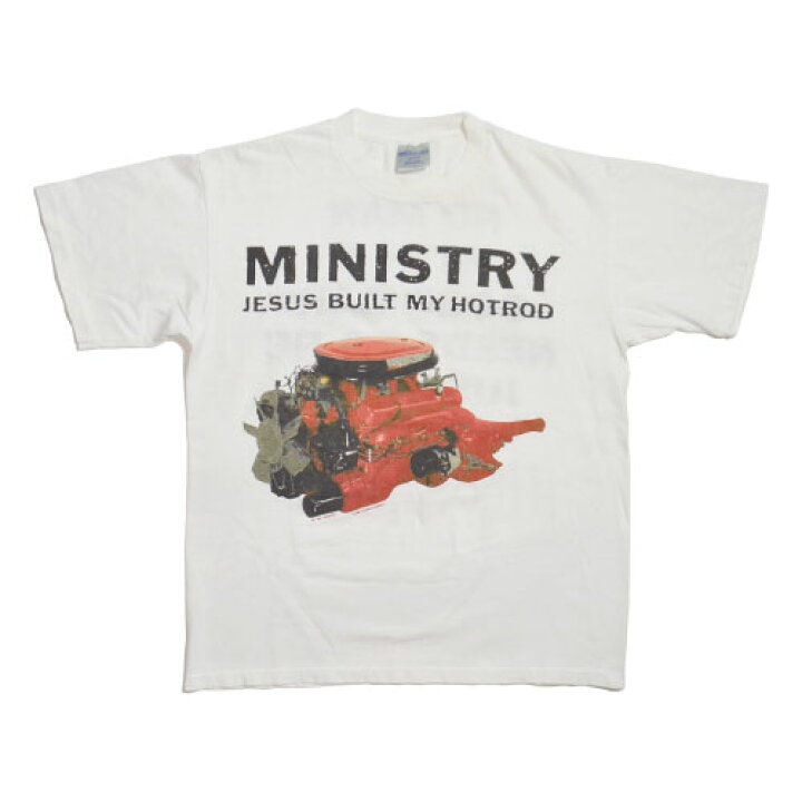 楽天市場】MINISTRY JESUS BUILT MY HOTROD ミニストリー Vintage T  