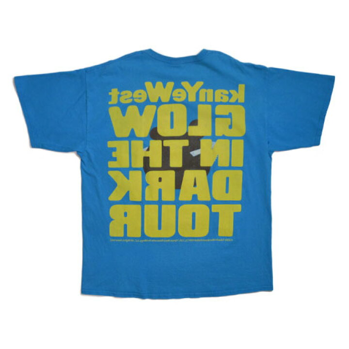 楽天市場】Kanye West GLOW IN THE DARK TOURVintage T-shirt 