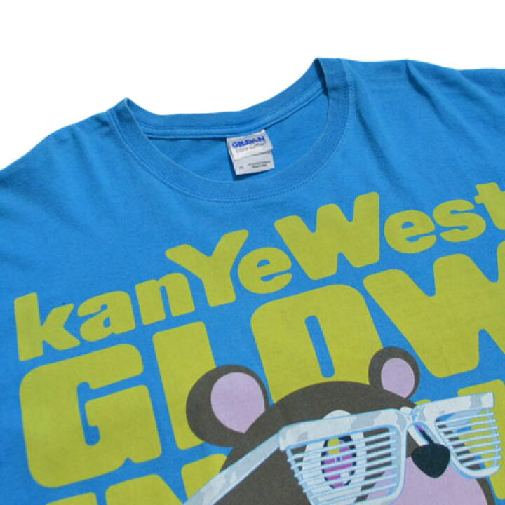 楽天市場】Kanye West GLOW IN THE DARK TOURVintage T-shirt  
