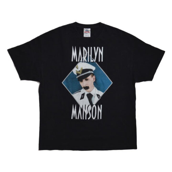 楽天市場】MARILYN MANSON Grotesk BURLeskVintage T-shirtマリリン 