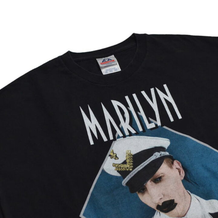 楽天市場】MARILYN MANSON Grotesk BURLeskVintage T-shirtマリリン  