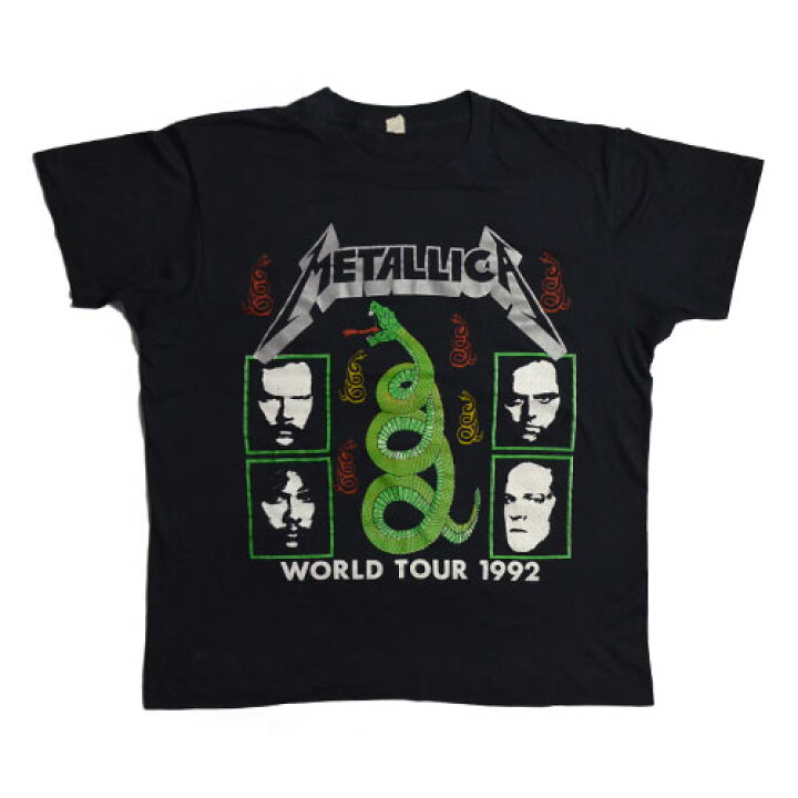 楽天市場】METALLICA WORLD TOUR 1992メタリカ ワールドツアーVintage 