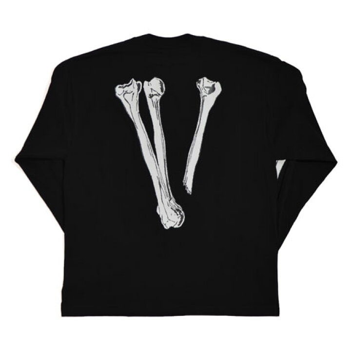 楽天市場】VLONE - Skull & Bones Long Sleeve ロングTシャツ スカル 