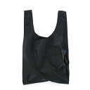 BAGGU バグー エコバッグ ブラック スタンダード 100% リサイクルナイロン STANDARD スタンダード サイズ 大きい 大容量 ショルダー 洗濯可能 折り畳み コンパクト 軽量 レジ袋型 入園 入学 準備 サブバッグ 新生活 正規品 プール 着替え入れ