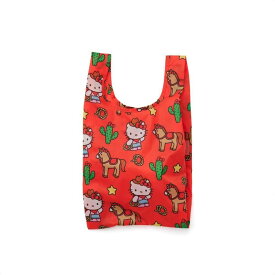 ＼楽天 スーパーセール 開催中／BAGGU (バグー) / BABY エコバッグ - 100%リサイクルナイロン - ハローキティ ウェスタン サンリオ キティ キティちゃん