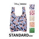 【残りわずか】BAGGU ディズニー バグー エコバッグ STANDARD スタンダード 【公式認証店】【正規品】大きいサイズ ディズニーコラボ 全6柄 デザイン 100%リサイクルナイロン ミッキー ミニー マウス プルート キャラクター 総柄 2026 新作 コレクション 折り畳み 収納