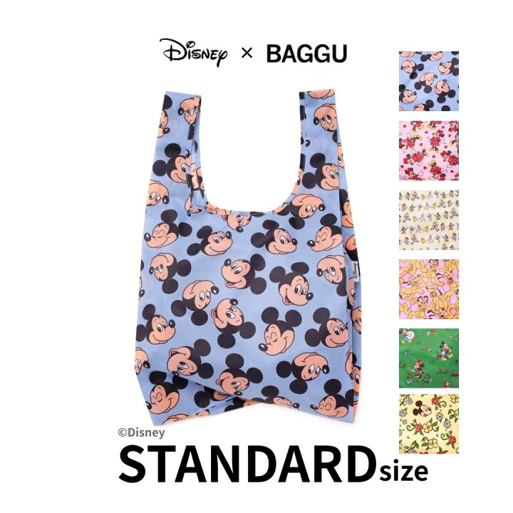 楽天市場】BAGGU ディズニー バグー エコバッグ STANDARD スタンダード STANDARD BAGGU Disney エコバッグ ミッキー ミニー