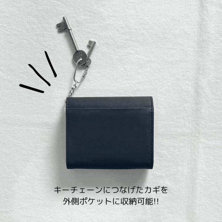 楽天市場】Ense アンサ コンパクト 財布 sew133 key wallet キー