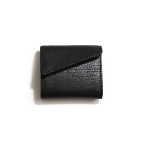 Ense アンサ ミニ財布 sew127R garcon mini wallet right ミニウォレット ブラック 財布 シンプル 軽量 大容量 可愛い 大人 20代 30代 40代 50代 60代 人気 プレゼント 贈り物 ギフト 黒 母の日