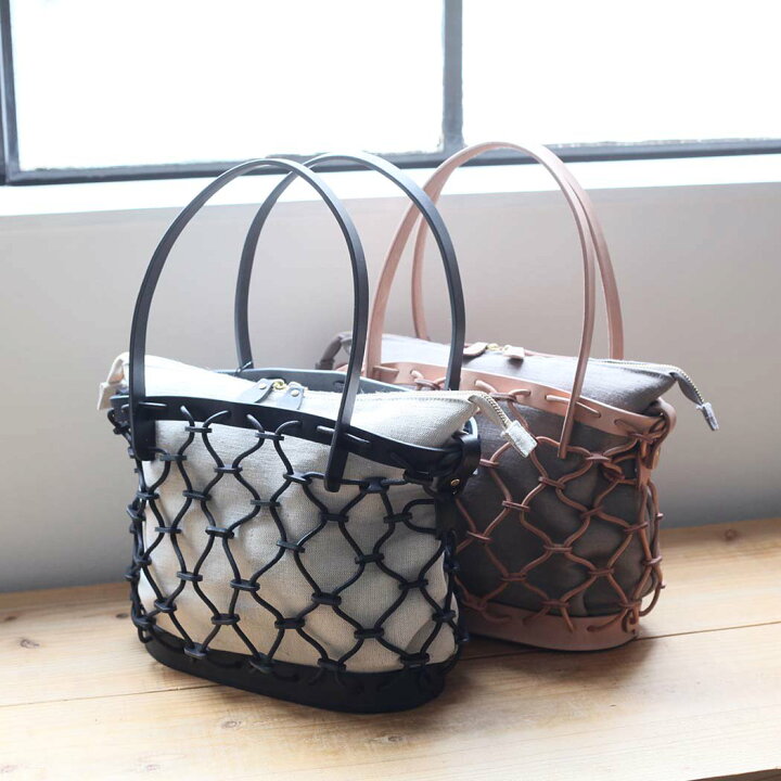 楽天市場】Ense アンサ k003 kago tote mini レザー カゴ トート 