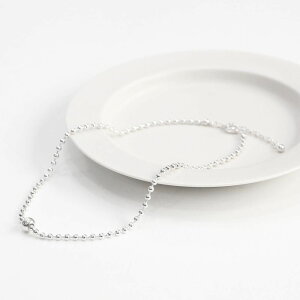 Erin&Emma �G�������G�} EENLS241006 Orb Ball Chain Necklace �{�[���`�F�[�� �l�b�N���X �V���o�[ ���f�B�[�X �A�N�Z�T���[ �W���G���[ 20�� 30�� 40�� 50�� 60��