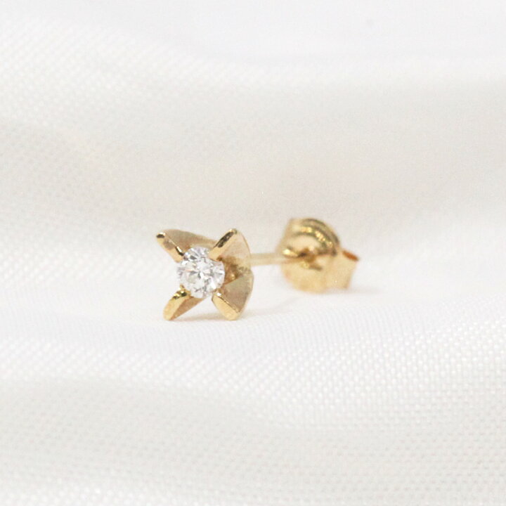 楽天市場】ピアス k18 イロンデール エペパン hirondelle et pepin 18  