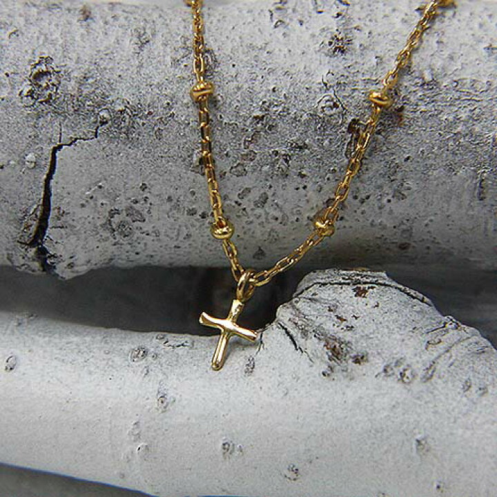18金 クロス ネックレス ペンダントトップ k18 クロスペンダント 18k 