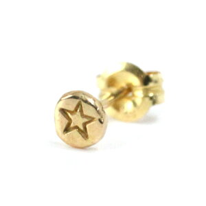 イロンデール エペパン hirondelle et pepin ピアス k18 hp-517 スタースタンプ ピアス (片耳タイプ) レディース ギフト アクセサリー ジュエリー18金 ミニマル ピアス 20代 30代 40代 50代卒業式 入学式