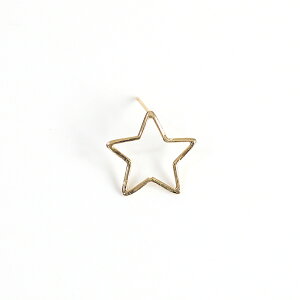 イロンデール エペパン hirondelle et pepin ピアス k18 hp-539-17w ワイヤー スターピアス S (片耳タイプ) レディース ギフト アクセサリー ジュエリー18金 ミニマル ピアス 20代 30代 40代 50代卒業式 入