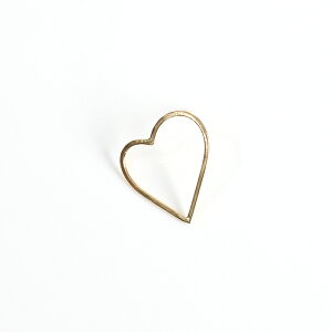 イロンデール エペパン hirondelle et pepin ピアス k18 hp-544-17w シンプル ワイヤーハートピアス S (片耳タイプ) レディース ギフト アクセサリー ジュエリー18金 ミニマル ピアス 20代 30代 40代 50代卒