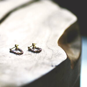 イロンデール エペパン hirondelle et pepin ピアス k18 hp-9s-280 チェーンピアス - ナロー (両耳タイプ) レディース ギフト アクセサリー ジュエリー18金 ミニマル ピアス 20代 30代 40代 50代卒業式 入学